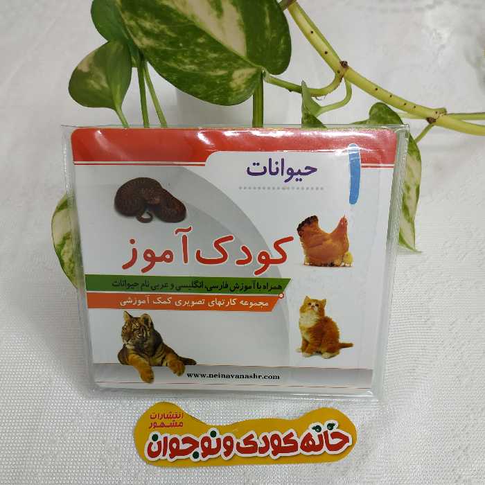 مجموعه کارت های کمک آموزشی تصویری کودک آموز « حیوانات دیدآموز »