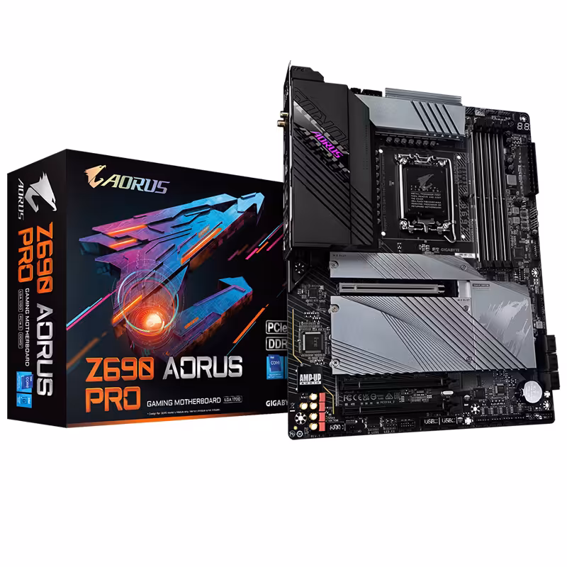 قیمت خرید مادربرد گیگابایت Z690 AORUS کد 9879|GIGABYTE Z690