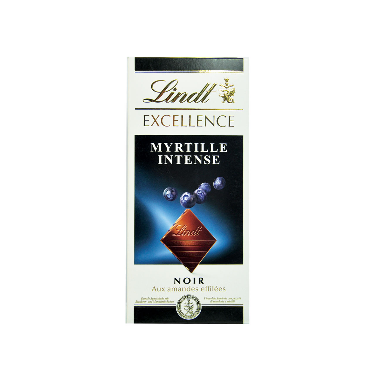 شکلات تلخ بلوبری اکسلنس لینت - lindt
