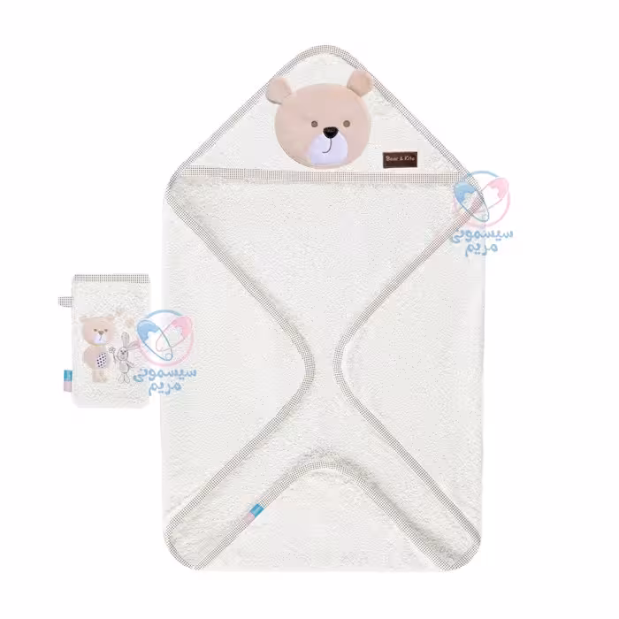 ست حوله دو تکه رزبرن Roseborn Bear &amp; Kite