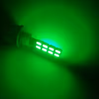 دو عدد لامپ سکن سبز mobired007