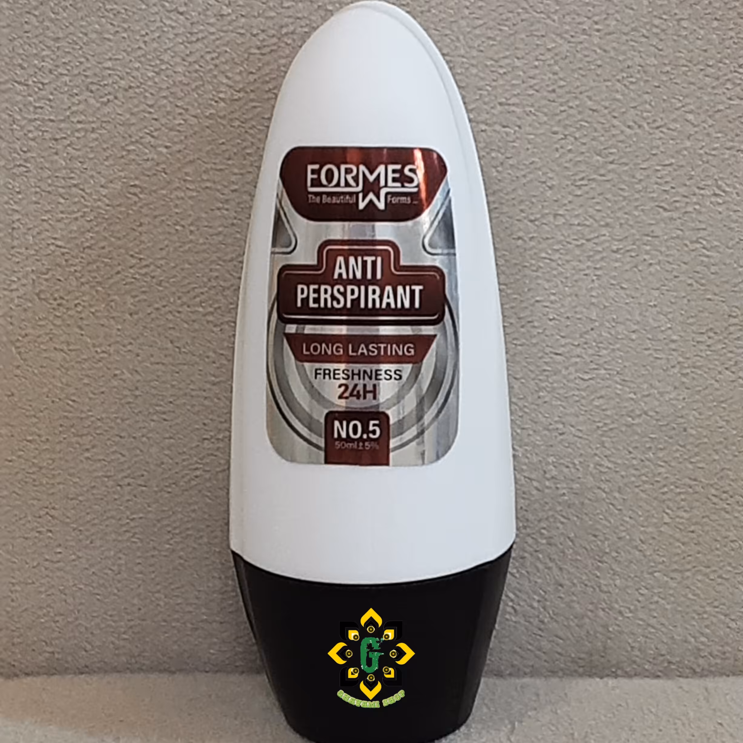 مام رول ضد تعریق مردانه فورمس مشکی.قهوه ای  رنگ حجم 50 میلی متر