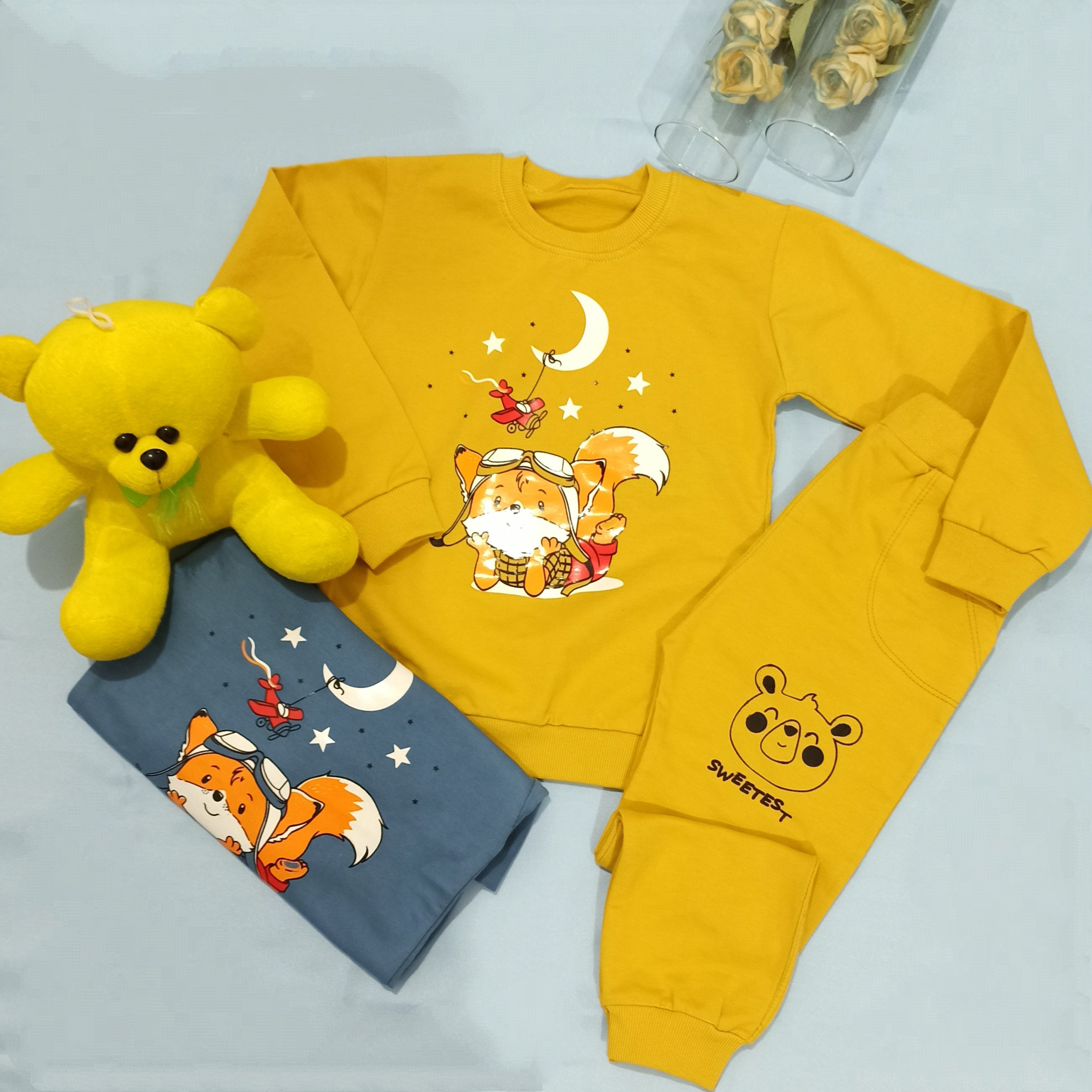 بلوز شلوار بچگانه سایز 40 45 