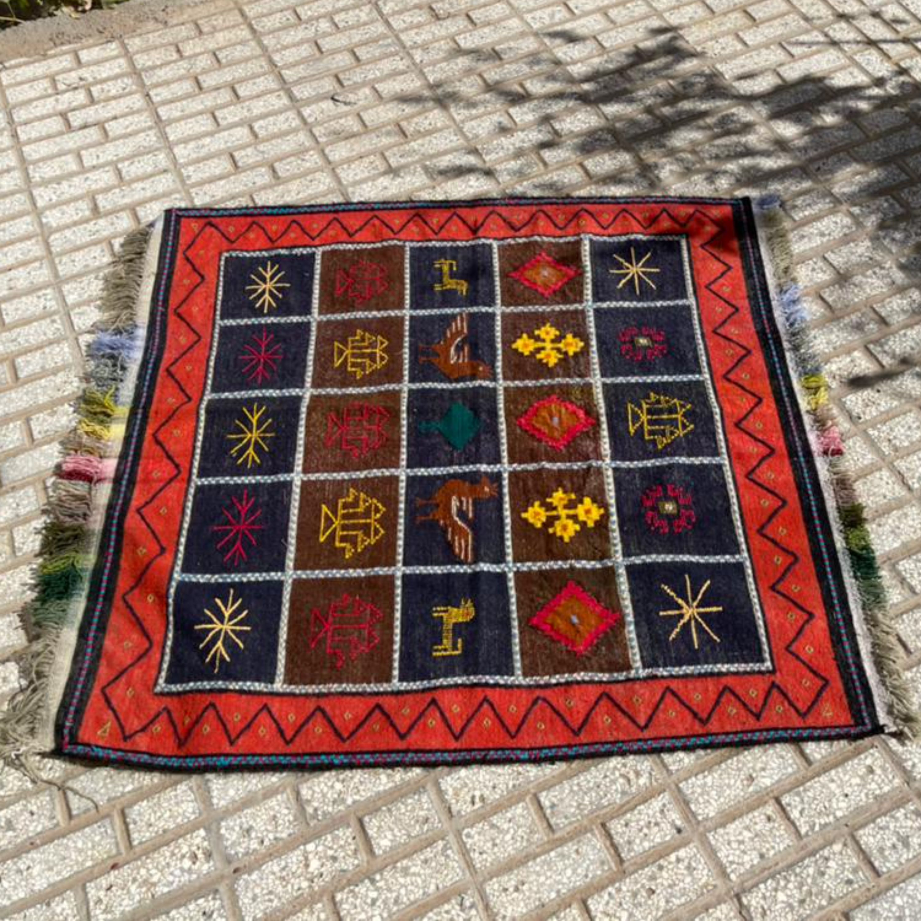 قالیچه دستبافت( کد A12)