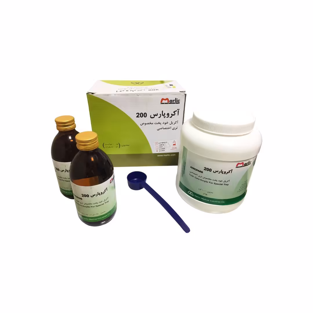 آکریل و مونومر خود پخت پارس( آکریل قاشقک)