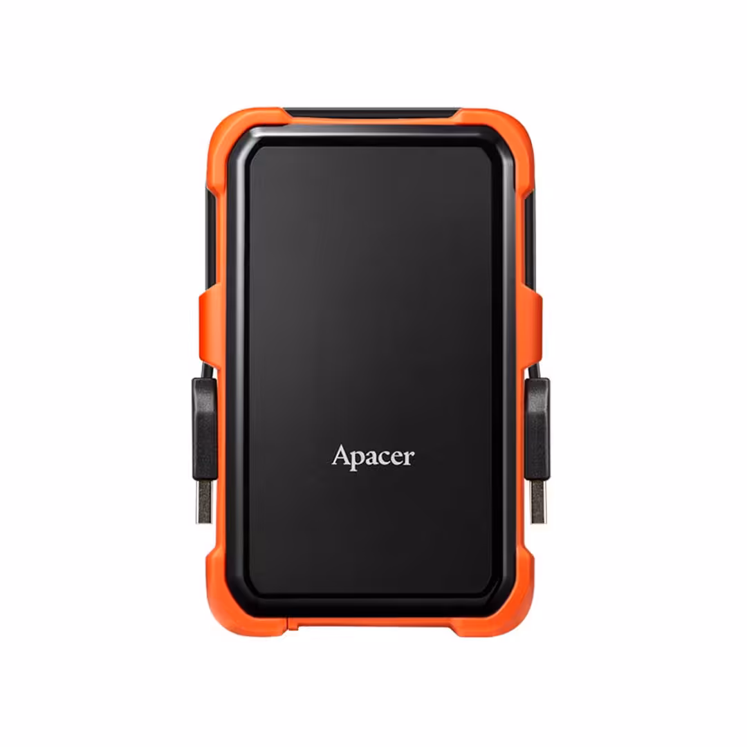 هارد اکسترنال Apacer مدل AC630 ظرفیت 1TB - مشکی نارنجی