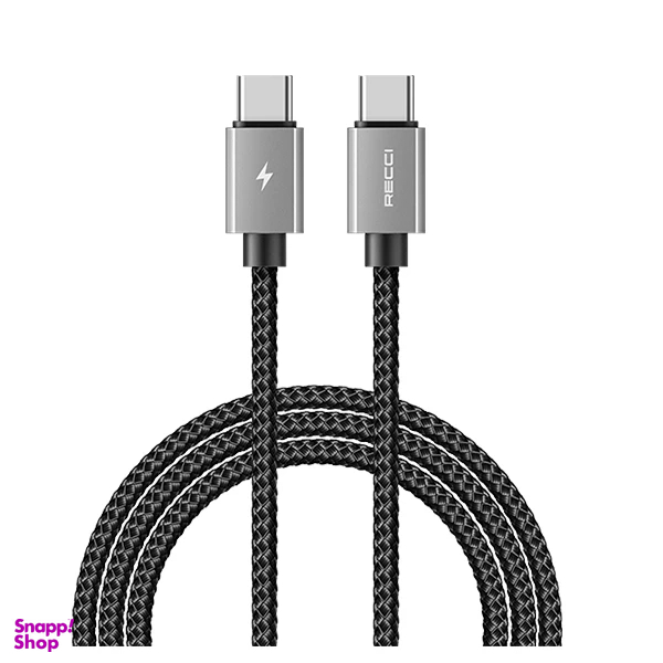 کابل USB-C رسی مدل RTC-P08CC طول 1.5 متر