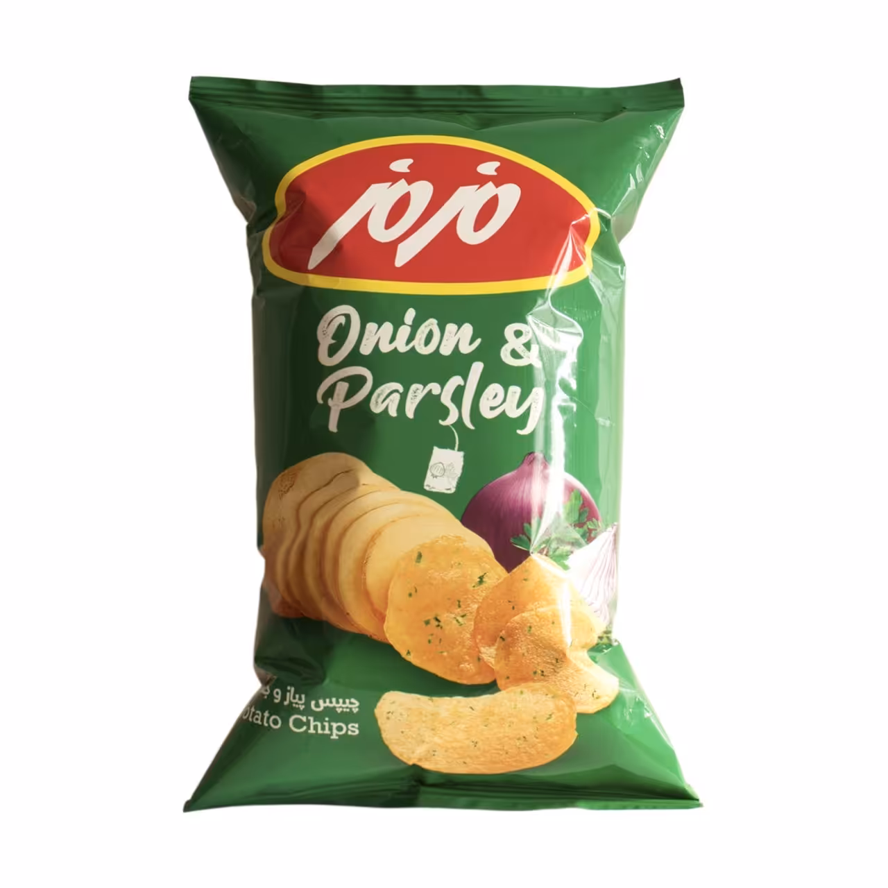 چیپس پیاز و جعفری مزمز - 60 گرم