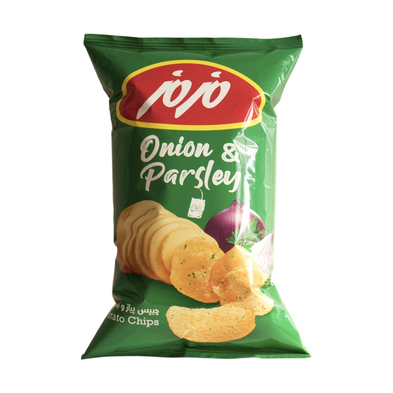چیپس پیاز و جعفری مزمز - 60 گرم