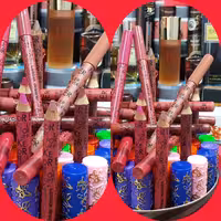  مداد رژلبی نوت در بسته های 5 تایی(( 18000/ تومان )) با بهترین رنگ ها و کیفیت