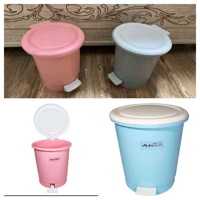 سطل زباله پدالی یا سطل زباله کوچک آشپزخانه یا حمام و دستشویی