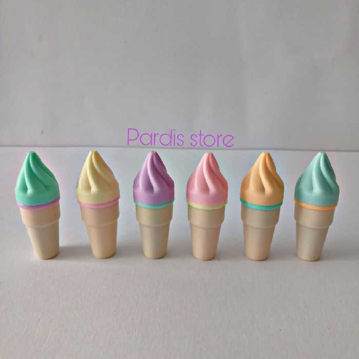 هایلایتر 6 رنگ بستنی قیفی