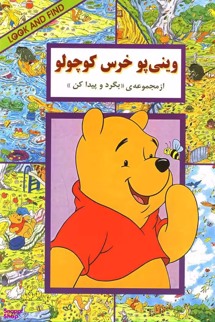 کتاب وینی پو خرس کوچولو و ببری (بگرد و پیدا کن) اثر کالت موران انتشارات پیک دبیران