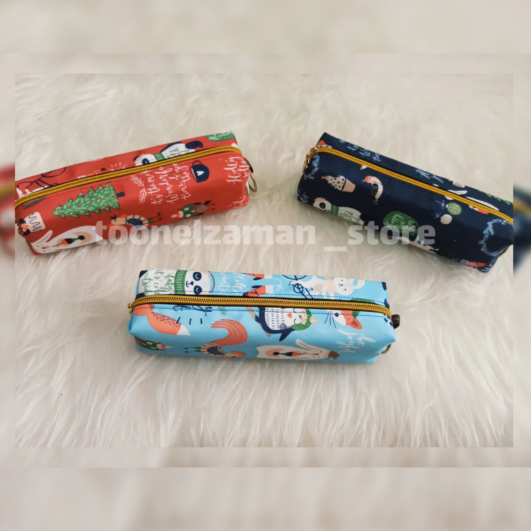 جامدادی فانتزی و  تک زیپ در 6طرح و رنگ مختلف