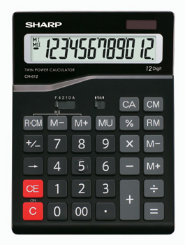 ماشین حساب رومیزی شارپ مدل CH-612