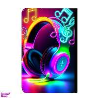 کلاسور طرح هدفون موسیقی کد 28