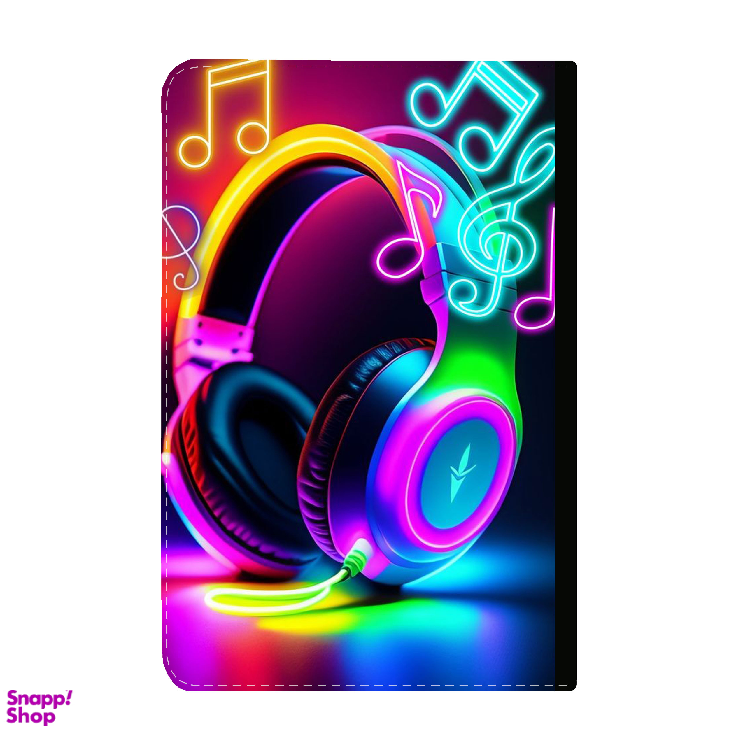 کلاسور طرح هدفون موسیقی کد 28