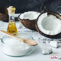 پودر نارگیل چرب 500 گرمی اعتماد | amazonchi