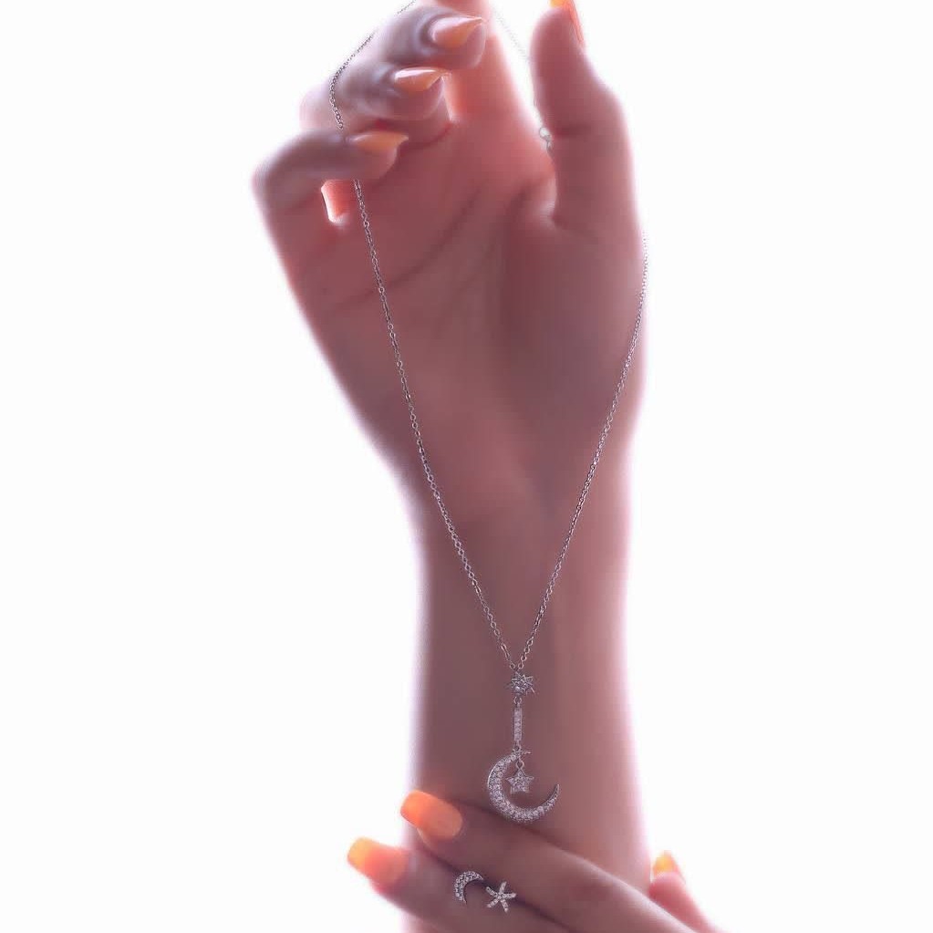 نیمست کد11250طرح جواهر.برند محبوب ysx.با آبکاری طلا.ضد حساسیت.رنگ ثابت 