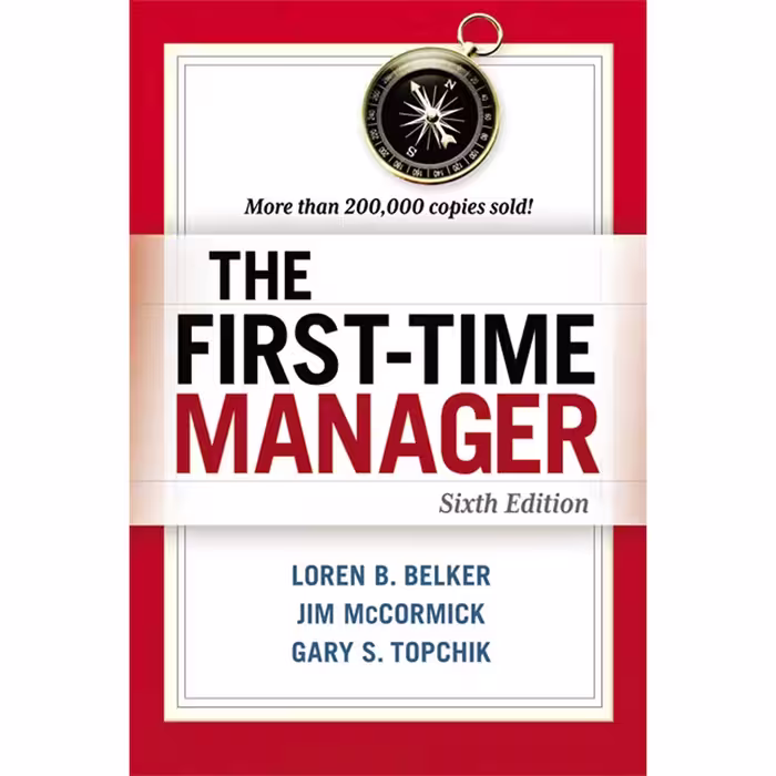 کتاب زبان اصلی The FirstTime Manager انتشارات AMACOM