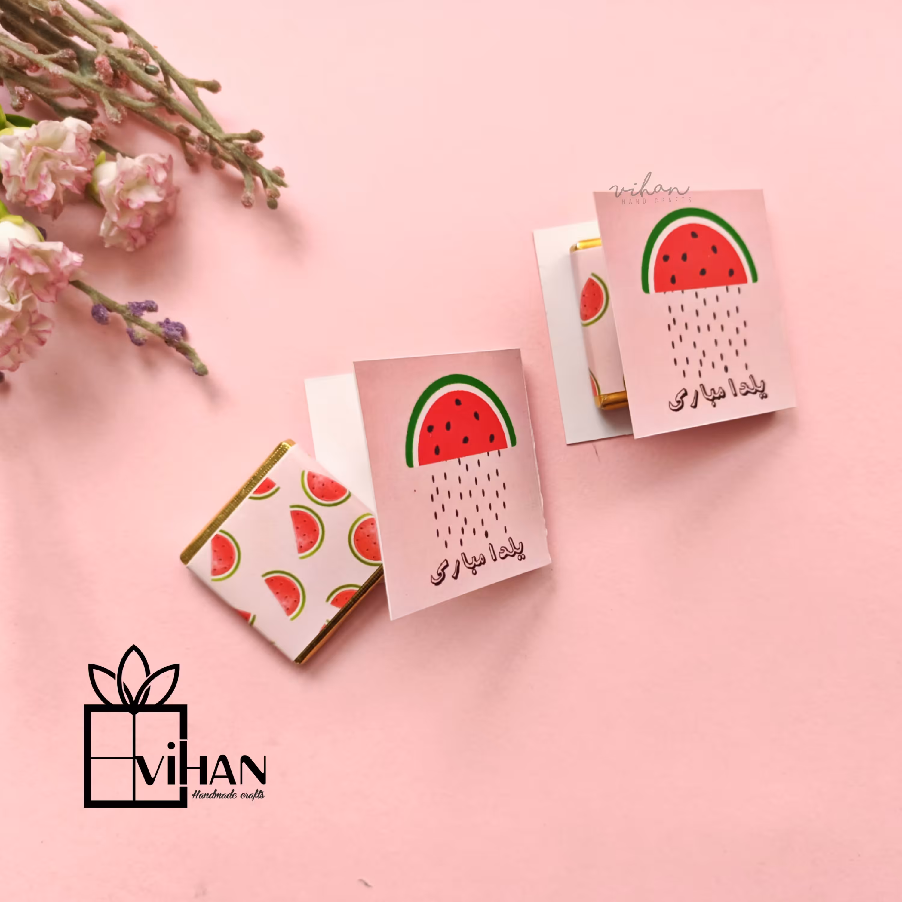 گیفت شکلات تکی با کاور کتابی طرح یلدا 10 