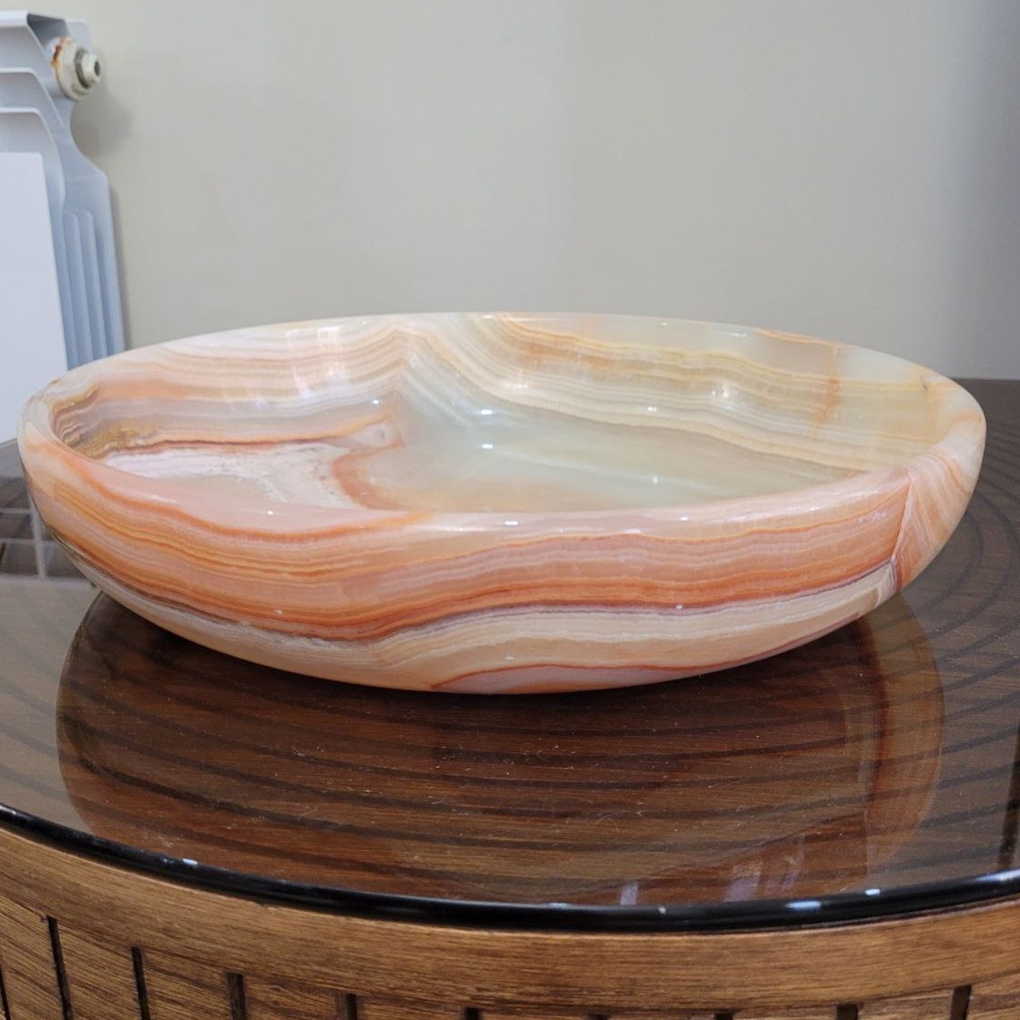 ظرف میوه خوری سنگ مرمر