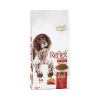 غذای خشک سگ بالغ رفلکس با طعم گوشت گاو Reflex Dog Adult Beef وزن 3 کیلوگرم