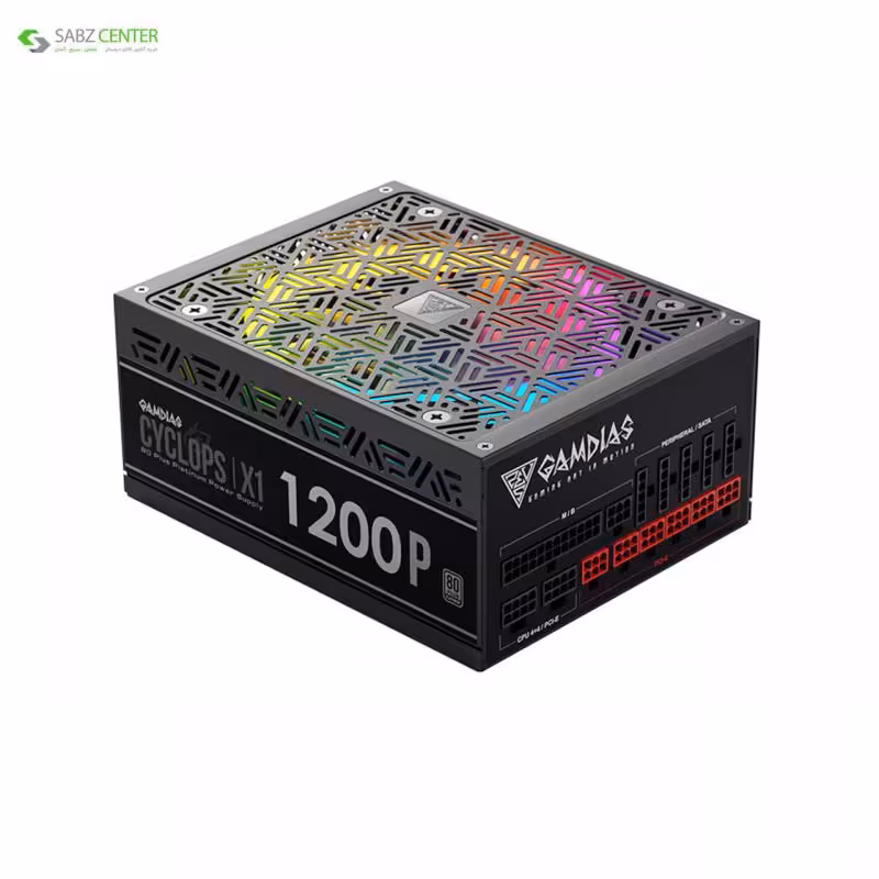 منبع تغذیه ماژولار گیم دیاسCyclop-X1-1200W-P