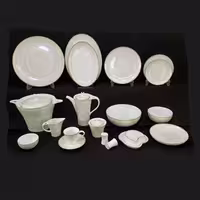سرویس چینی 95 پارچه لورین طرح دالیا 12 نفره با ارسال رایگان