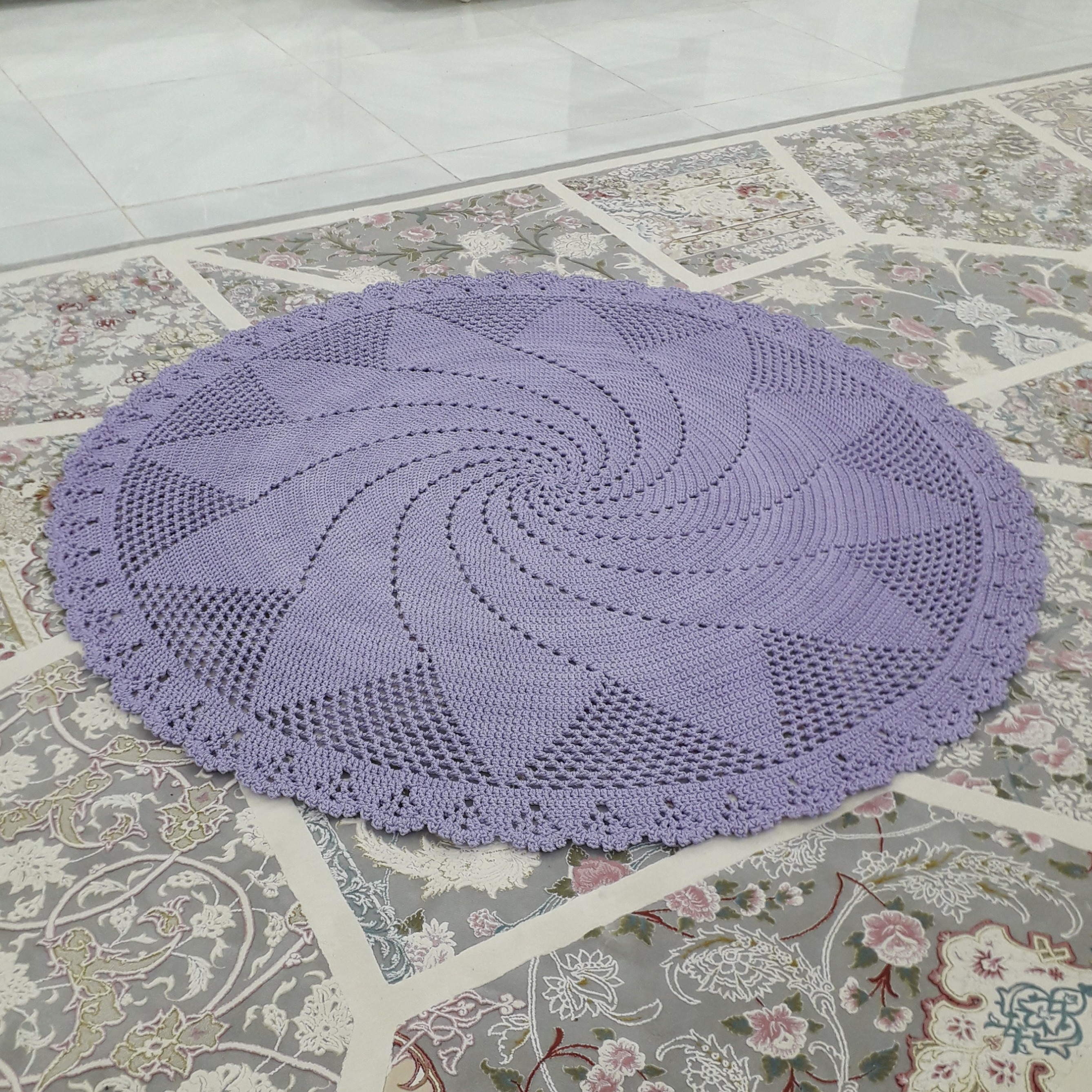 فرشینه ماندالا  دایره 