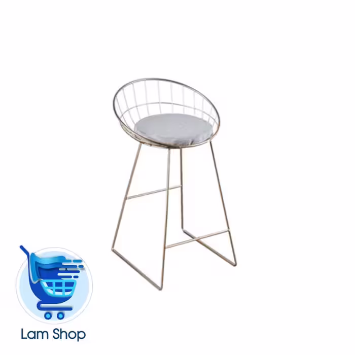 صندلی بار فلزی فیوره آبکاری رزگلد و گلد N106B نظری(زمان ارسال 15 تا 20 روز کاری)