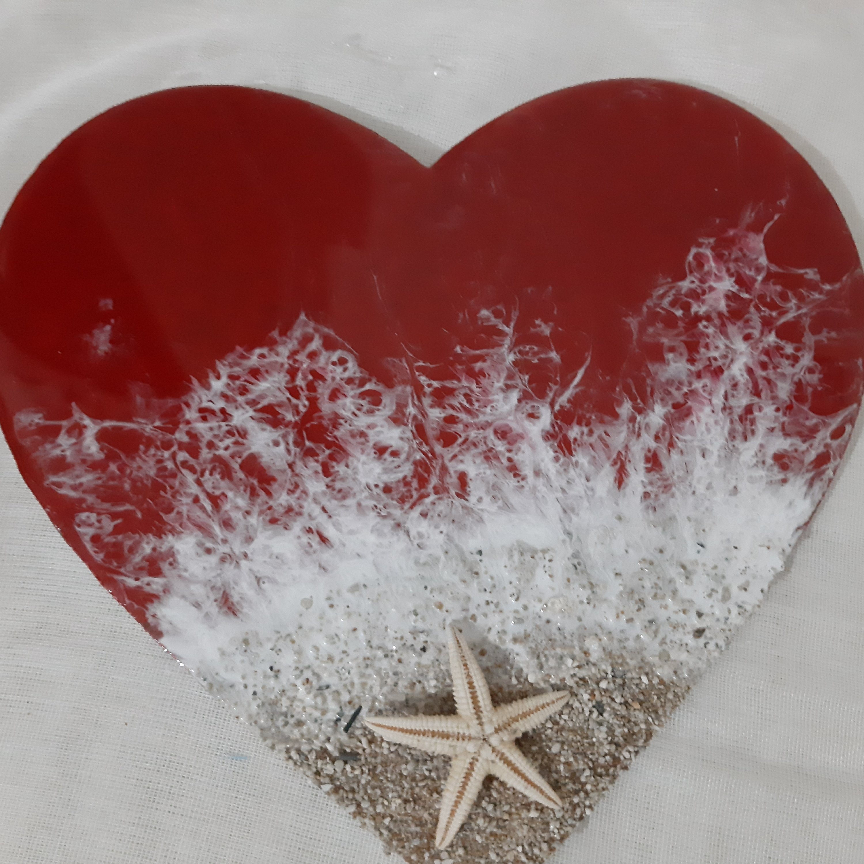 هفت سین چوب و رزین قلبی ساحل قرمز (هرمز)