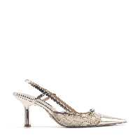کفش پاشنه کلاسیک طلایی زنانه الیزابت 5FX طلا Nine West