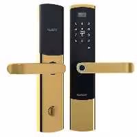 دستگیره دیجیتال هوشمند alock الاک مدل s550R رنگ طلایی