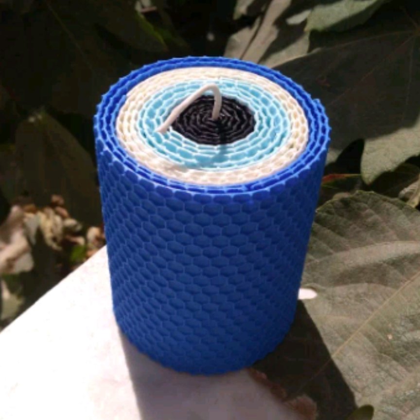 شمع چشم نظر بیزوکس یا موم عسلی .140 گرم .کاملا گیاهی 