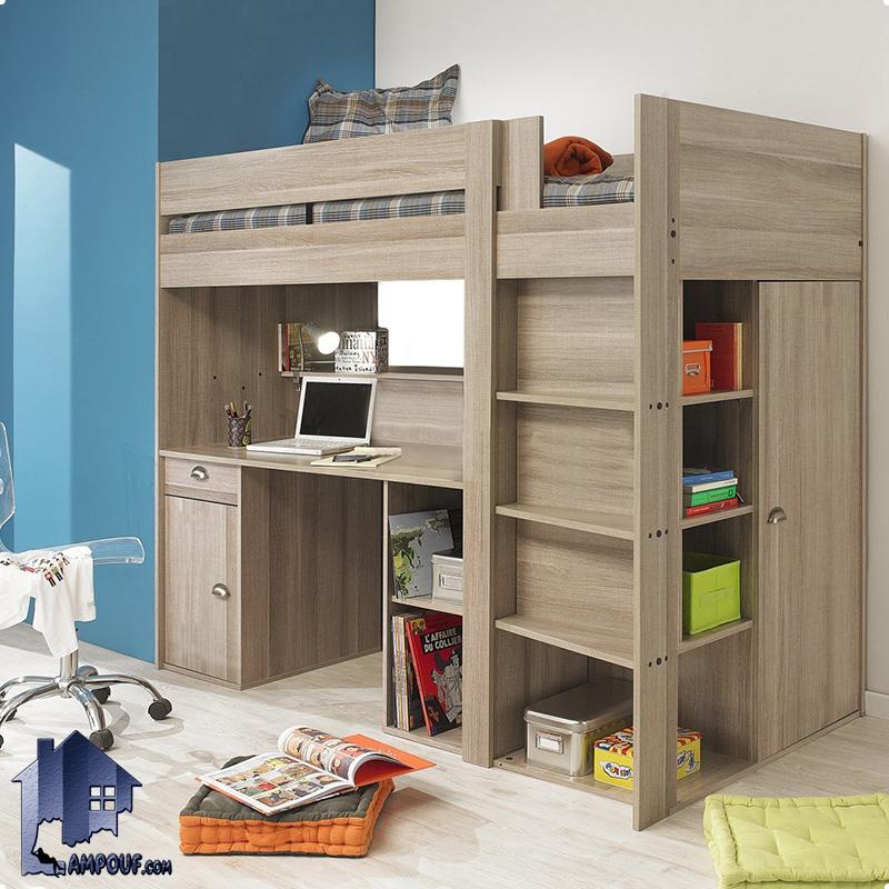 تخت خواب دو طبقه TBJ110