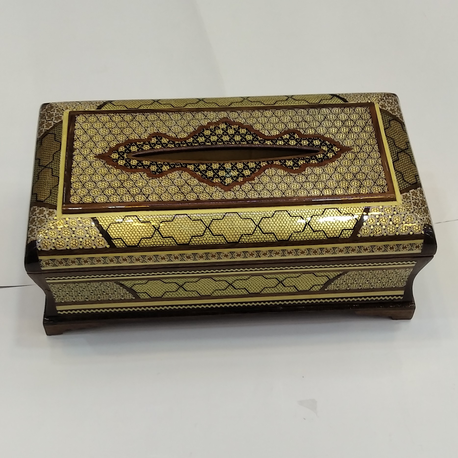 جادستمالی خاتم کاری شده لولا دار 