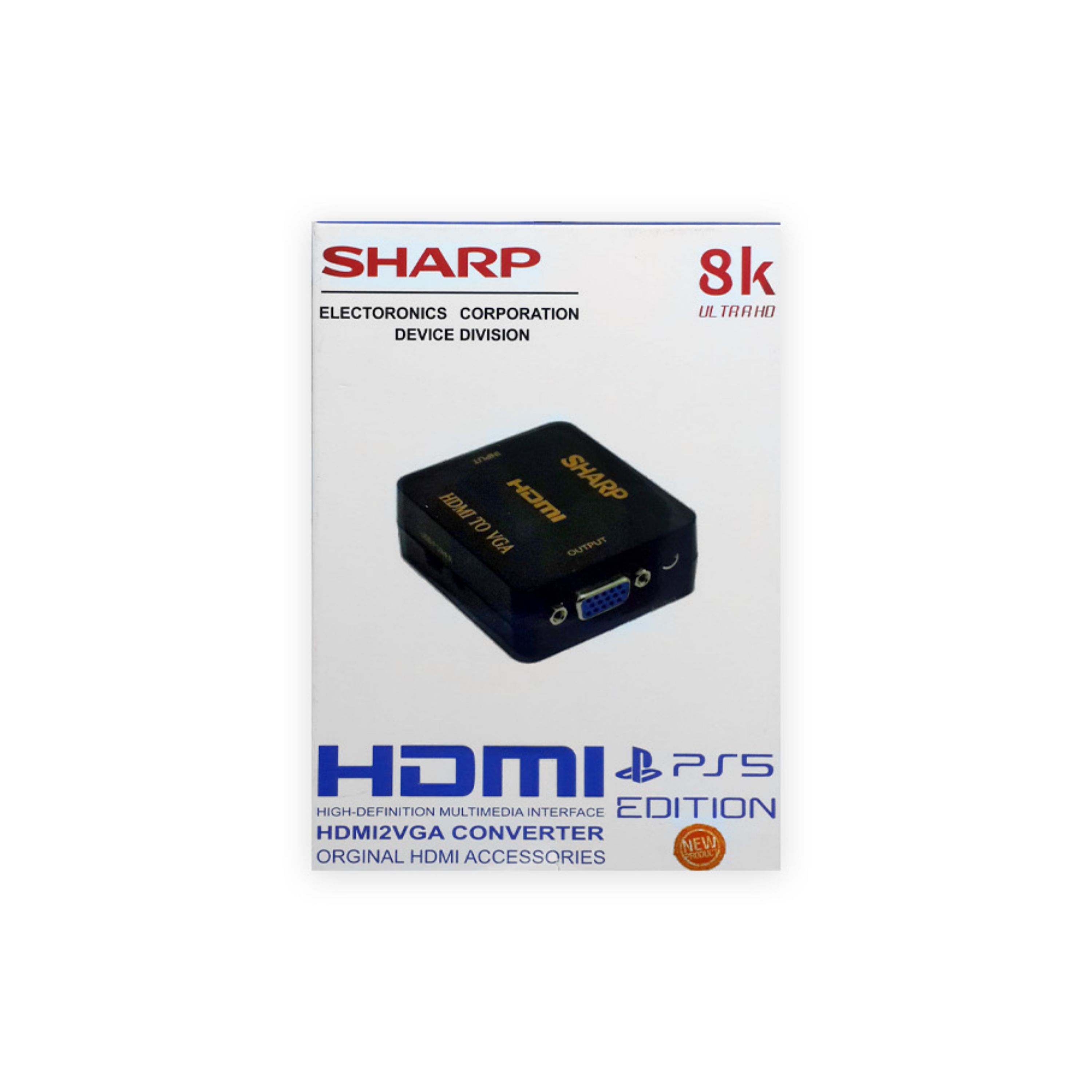مبدل اچ دی ام آی به وی جی ای HDMI2VGA CONVERTER
