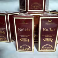 عطربلقیس عربی ساخت شرکت الرحاب دبی درجه یک دربسته بندی کارتنای سه گوش ووزن 6میل