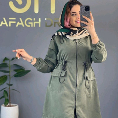 مانتو اسپرت زنانه میکرو مدل کمر گت مدل ویانا