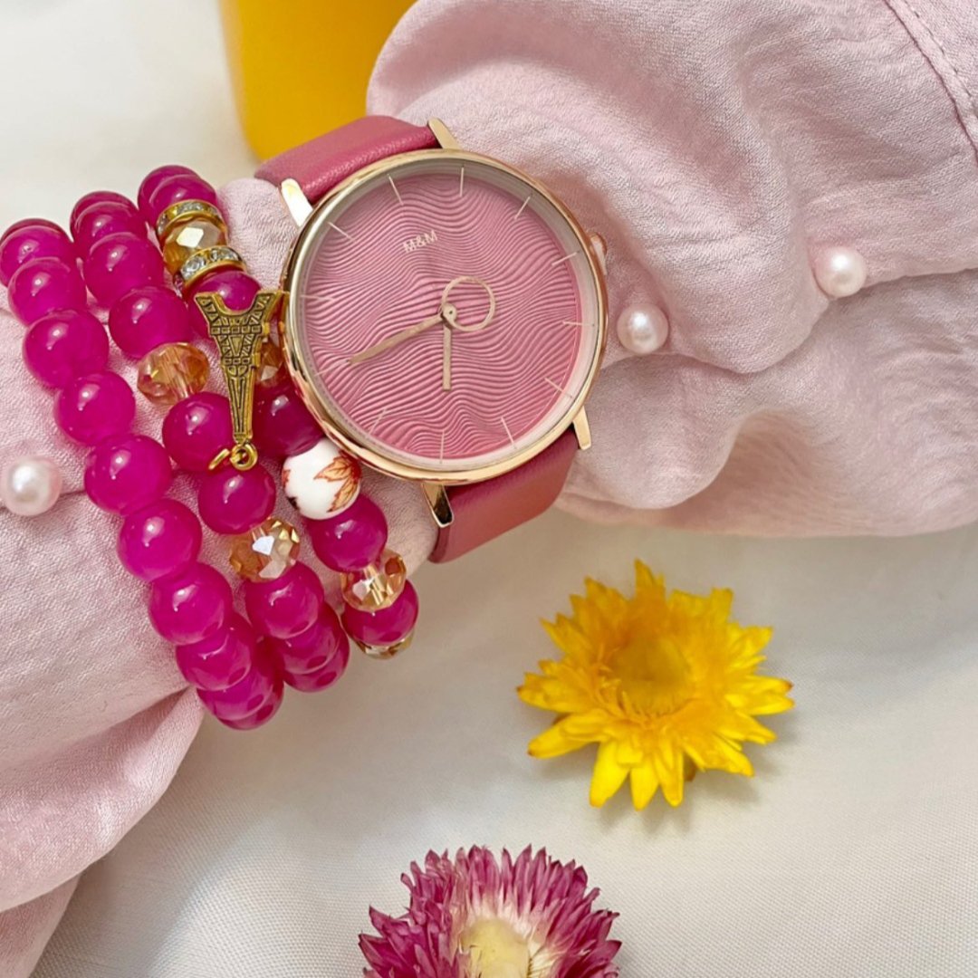 2 مدل ست ساعت و دستبند دخترانه