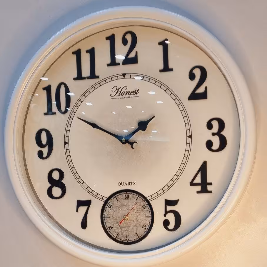 ساعت دیواری(مدل آنست) (دو موتوره)