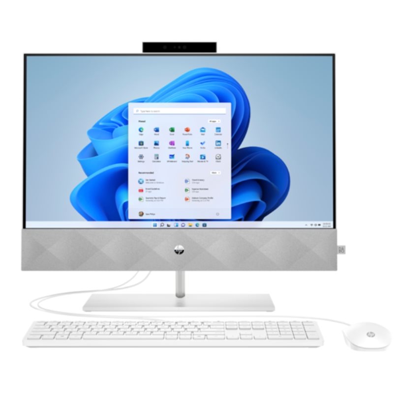 کامپیوتر همه کاره 24 اینچی اچ پی مدل Pavilion 24 K1315 پردازنده Core i7 11700T رم 8GB حافظه 1TB SSD گرافیک 4GB