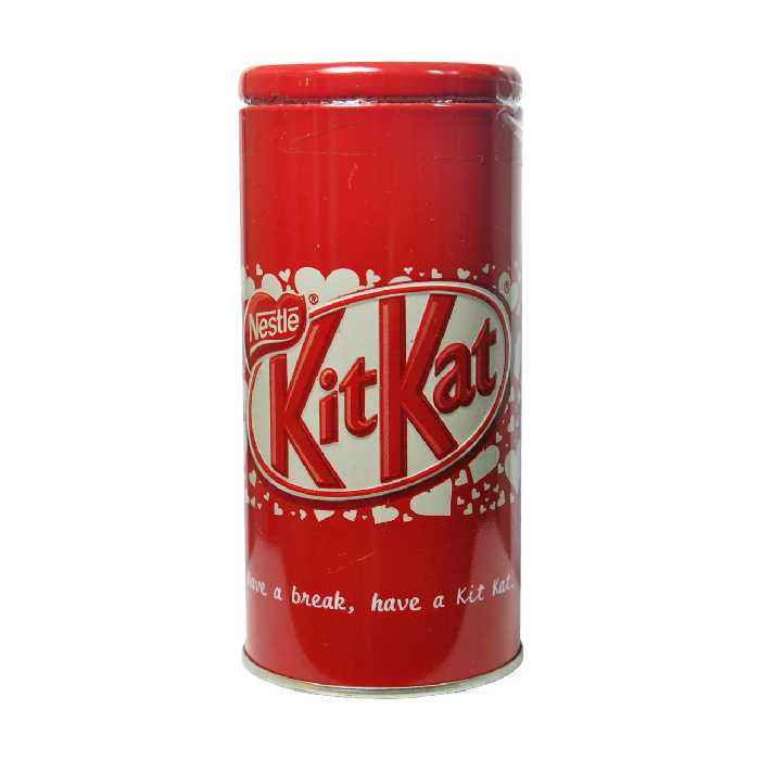 شکلات کیت کت قوطی فلزی قرمز نستله - nestle