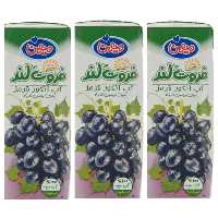 آب انگور قرمز میهن -200 میلی لیتر بسته 3 عددی