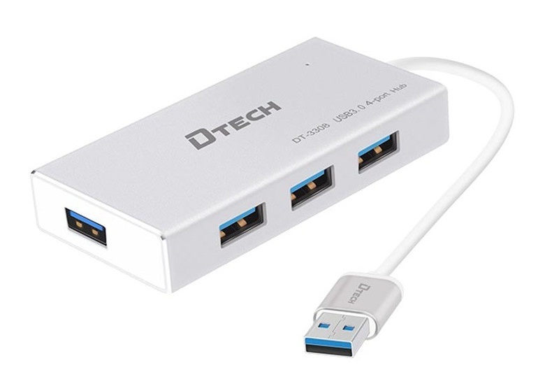 هاب یو اس بی 4 پورت دی تک مدل DT-3308