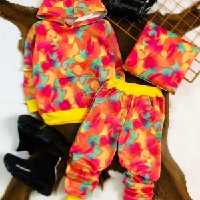 ست هودی سوییشرت شلوار دخترونه پسرونه آبرنگی