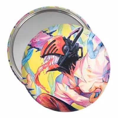 آینه جیبی خندالو مدل دنجی انیمه مرد اره ای Chainsaw Man کد 17886