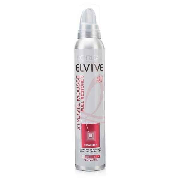موس مو حالت دهنده و ترمیم کننده لورال LOREAL سری الوایو Elvive مدل فول ریستور Full Restore حجم 200 میلی
