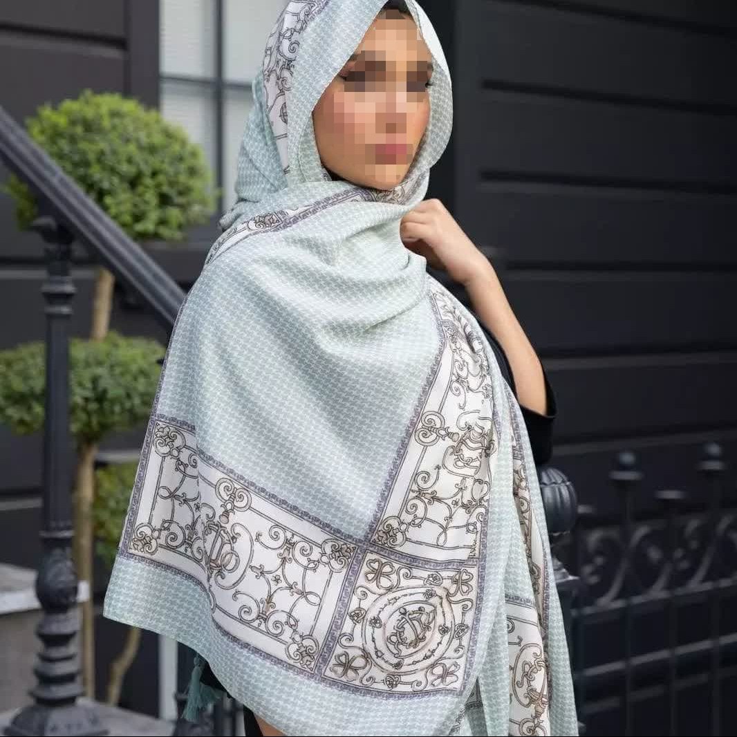 شال وال نخی ترک (کد 04) ارسال رایگان